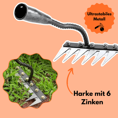 WeedMaster PRO | Die Nr. 1 Unkrautharke in Deutschland laut Gartenprofis 2024