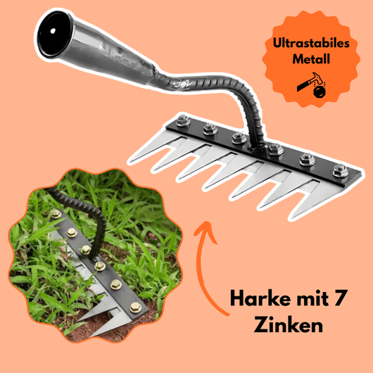 WeedMaster PRO | Die Nr. 1 Unkrautharke in Deutschland laut Gartenprofis 2024