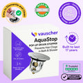 AquaStop ~ Universal Pop-up Drain Stopper Prevents Hair Clogs in Bath & Shower