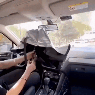 HS90 Pro HeatShield Foldable Sunshade ~ Trusted by thousands across Ireland