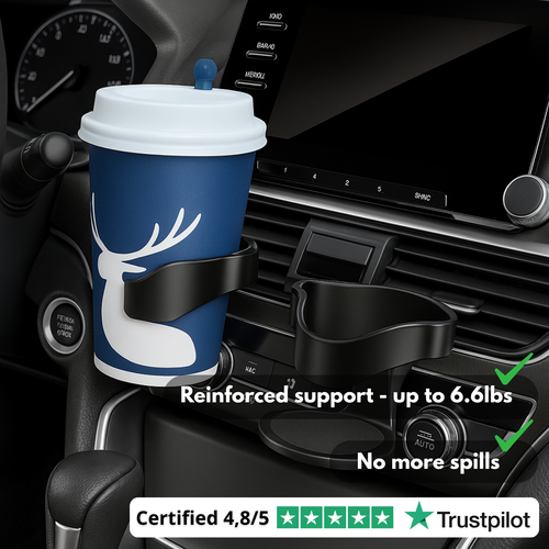 VentCup PRO ~ Adjustable Car Vent Cup Holder