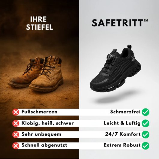 SafeTritt | Für Sicherheit & ganztägigen Komfort entwickelt