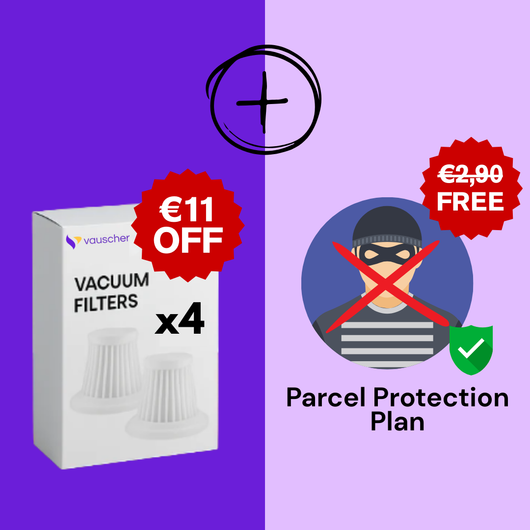 Kit of 4 Filters GT40 Pro + Parcel Protection Plan