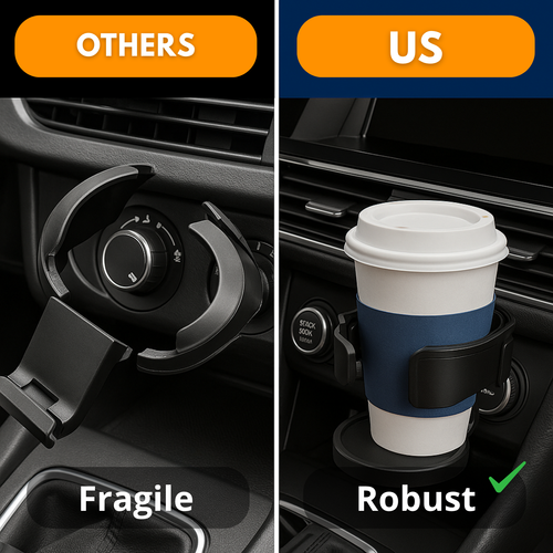 VentCup PRO ~ Adjustable Car Vent Cup Holder