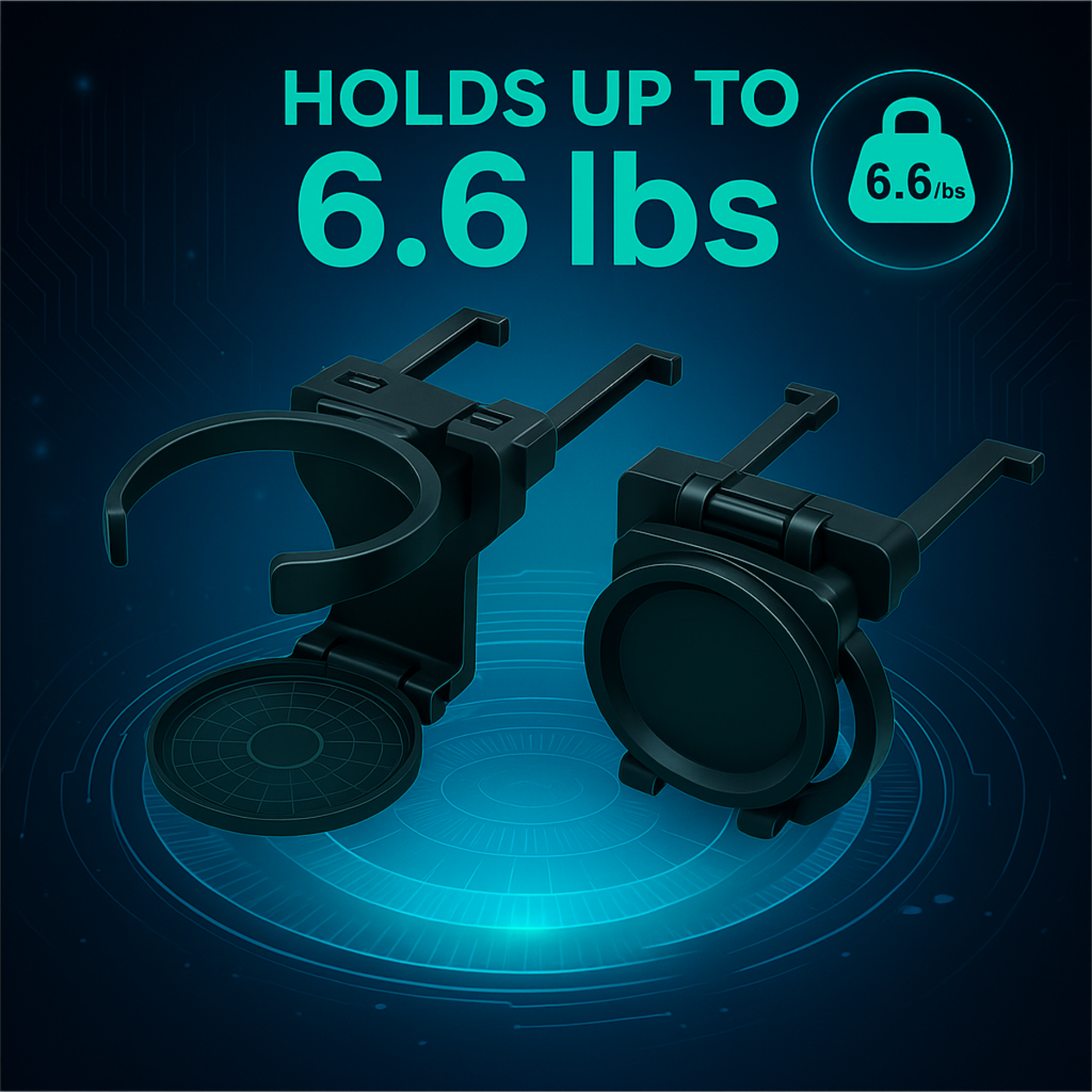 VentCup PRO ~ Adjustable Car Vent Cup Holder
