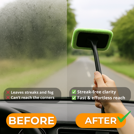 GlassWand™ ~ The Precision Tool for Crystal-Clear Windscreens