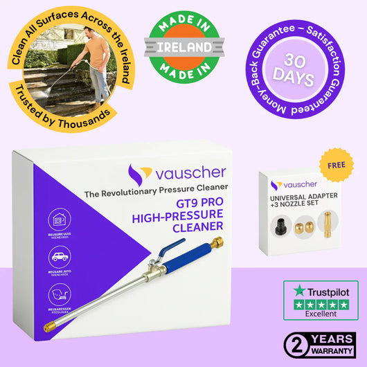 GT9 High-Pressure Cleaner ~ Turn Any Hose into a Power Cleaning Tool