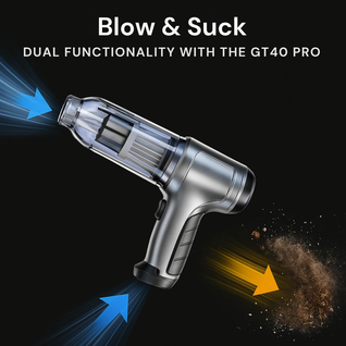 GT40 Pro Precision Vacuum Cleaner and Blower ~ Trusted by thousands across Ireland