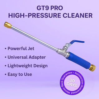 GT9 High-Pressure Cleaner ~ Turn Any Hose into a Power Cleaning Tool