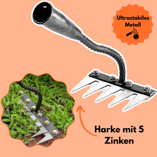 WeedMaster PRO | Die Nr. 1 Unkrautharke in Deutschland laut Gartenprofis 2024