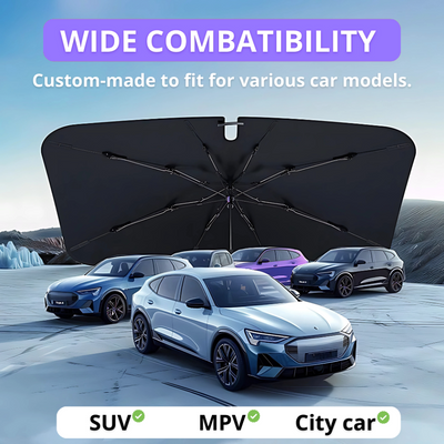 HS90 Pro HeatShield Foldable Sunshade ~ Trusted by thousands across Ireland
