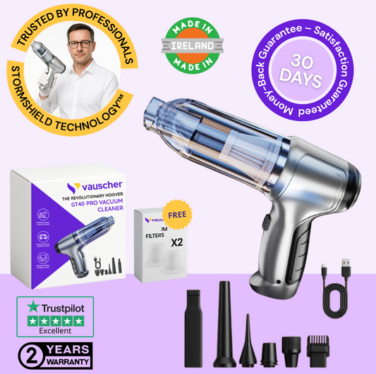 GT40 Pro Precision Vacuum Cleaner ~ Trusted by thousands across Ireland
