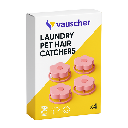 Kit of 4 Laundry Pet Hair Catchers