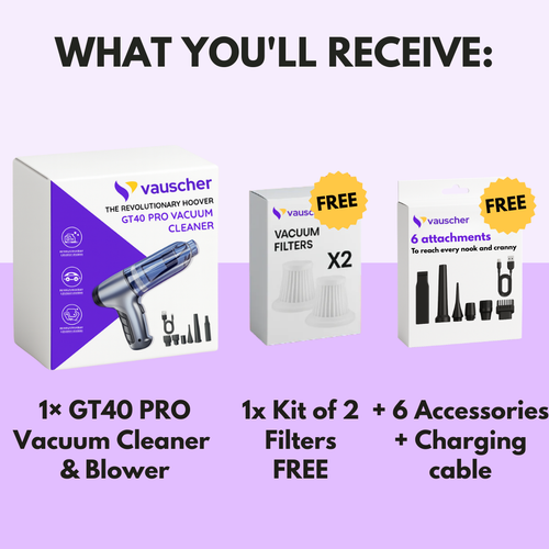 GT40 Pro Precision Vacuum Cleaner | Trusted by thousands across Irish Homes