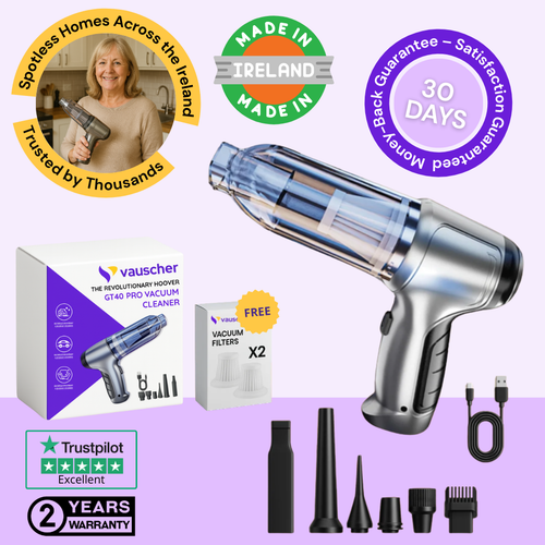 GT40 Pro Precision Vacuum Cleaner | Trusted by thousands across Irish Homes